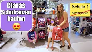 Claras Schulranzen kaufen 😍 Neues Kinderzimmer für Einschulung  Shopping Tour VLOG  Mamiseelen [upl. by Nirat166]