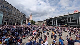 UNBELIEVABLE SCENES as the TARTAN ARMY Enjoy Matchday in COLOGNE [upl. by Schroder898]