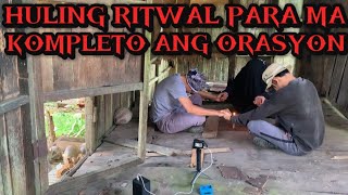 HULING RITWAL PARA MA KOMPLETO ANG ORASYON NA MAKA TATALO SA MGA KOMANDER share viral subcribe [upl. by Ahsuatal]