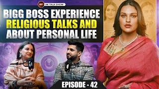 EP 42 Himanshi Khurana About Bigg Boss Experience Religious Stuff amp Personal Life  AK Talk Show [upl. by Watts]