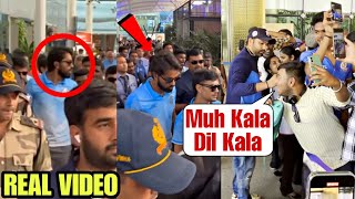 quotMuh Kala Dil Kalaquot Chanting By Rohit Sharma Fans For Hardik At Airport ll Hardik Pandya [upl. by Adnot805]