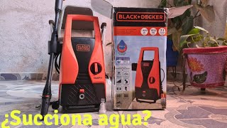 Hidrolavadora BlackDecker PW1450TD tipo Karcher “de succión” [upl. by Eiraminot]