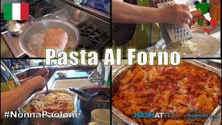 Episode 11 Italian Pasta Al Forno With Italian Grandmother Nonna Paolone [upl. by Mooney]