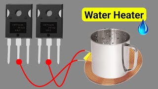 DIY 12V 200W Water 💦 Heater Circuit Using Mosfets [upl. by Ynattib]