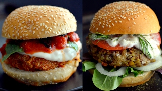 6 Veggie Burger Recipes Vegan [upl. by Noman]