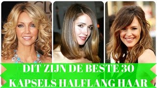 Dit zijn de beste 30 kapsels halflang haar [upl. by Camila86]