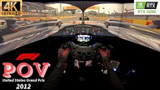 F1 24 POV Experience  Max Verstappens Spectacular Victory at the 2024 United States Grand Prix [upl. by Gavrah489]