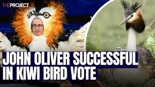 John Olivers Campaign Helps Pūteketeke Win NZ Bird Of The Year [upl. by Silsbye]