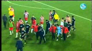 Fight between Casillas  Vargas after the match Almeria  Real Madrid 16111 [upl. by Hoskinson]