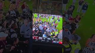 South Carolina fan storm the field after beating Texas AampM [upl. by Col77]