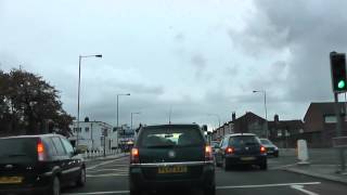 Driving On Ormskirk Road Warbreck Moor Hooton Road amp Caldy Road Liverpool Merseyside England [upl. by Chuch]