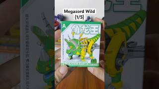 Megazord 15 ATriceratopswildforce megazord unboxingvideo [upl. by Herbie]