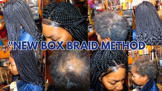 “GAMECHANGER Crochet Box Braids l Braid Pattern l With Alopecia Short Thinning Hair [upl. by Egin515]