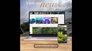 Drone Novator Official Website  Website Launch [upl. by Yanat]