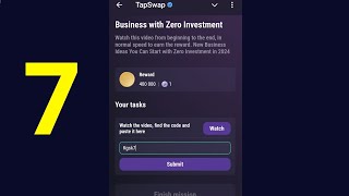 Business with Zero Investment  Tapswap Code  New Business Ideas You Can Start with Zero Investment [upl. by Llatsyrk849]