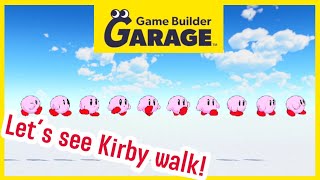 Kirby01 Walking Kirby my day1 progress  GBG Showcase [upl. by Agustin]