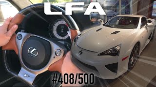 Lexus LFA sounds like an F1 car Lexus LFA review 4K [upl. by Bringhurst]