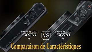 Canon PowerShot SX620 HS vs Canon PowerShot SX720 HS Une Comparaison de Caractéristiques [upl. by Larrad]