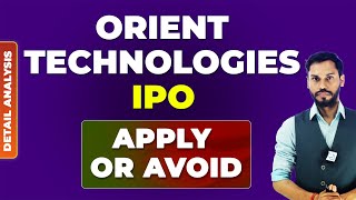 ORIENT TECHNOLOGIES IPO REVIEW  ORIENT TECHNOLOGIES IPO GMP TODAY  ORIENT TECHNOLOGIES LIMITED IPO [upl. by Veron]