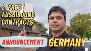 Ausbildung in Germany Free Contracts ⎹ Adnan Sharing Journey [upl. by Milstone]