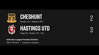 Cheshunt FC v Hastings united 2024 [upl. by Aenehs]