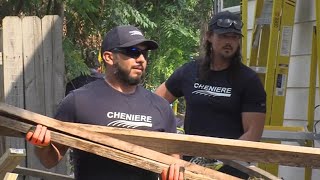 Cheniere Habitat for Humanity provide home renovation for veteran [upl. by Nahpets]