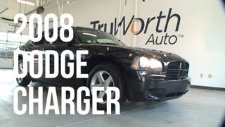 2008 Dodge Charger  Clean CARFAX  UConnect System  TruWorth Auto [upl. by Eelyam]