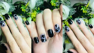 Easy nail art design on short nails  New nail art compilation 2024 nailart viralvideo trending [upl. by Etna268]