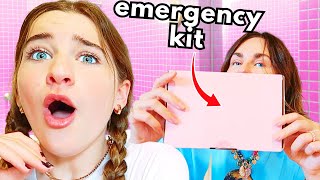 MY TEEN DAUGHTERS EMERGENCY KIT period kit wThe Norris Nuts [upl. by Ahsya824]