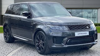 Approved Used Range Rover Sport 30 D350 HST  KP22UCZ  Stafford Land Rover [upl. by Yrahca]