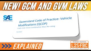 New GVM and GCM laws  what do they mean [upl. by Nathanoj]