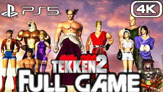 TEKKEN 2 PS5 Gameplay Walkthrough FULL GAME 4K 60FPS No Commentary [upl. by Edrock]