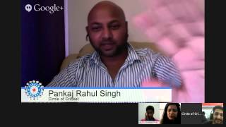 KXIPHangout Talk 20 20 with Gurkeerat Singh Mann [upl. by Tulley]