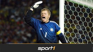 quotDer Titanquot Wie gut war eigentlich Oliver Kahn bei der WM 2002  SPORT1 [upl. by Jaco]