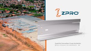 Estrutura ZPRO® Terça Z enrijecida  Isoeste Metálica  Obra São Gonçalo do Amarantes  RN [upl. by Lunn]