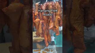 Hanging delicious Pork Asado asmr food pork viralvideo shortsvideo foodie [upl. by Eilsil]