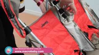 MacroBaby  Jeep Wrangler Twin Sport Stroller [upl. by Marjorie]