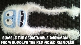 EASY CROCHET TUTORIAL DIY INTERMEDIATEEXPERT LEVEL BUMBLE THE ABOMINABLE SNOWMAN CROCHET HAT [upl. by Blynn]