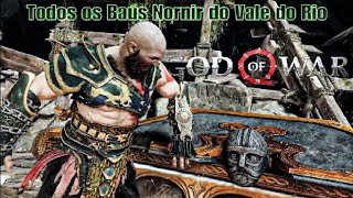 Todos os Baús Nornir do Vale do Rio em Midgard  God of War 4 [upl. by Wooldridge]