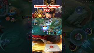 kampret damage 22 mobilelegends mlbb ml shortml [upl. by Cutlip958]