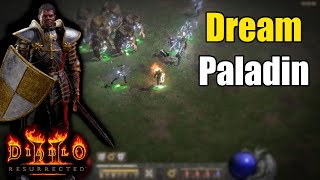 Dream Paladin  Tesladin Zealot Build Showcase  Diablo 2 Resurrected [upl. by Haran]