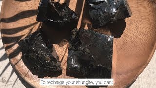 Best Ways to Charge and Cleanse Shungite [upl. by Gretel]