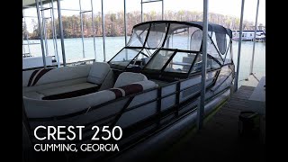 Used 2020 Crest 250 Continental for sale in Cumming Georgia [upl. by Maure895]