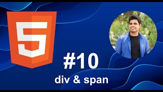 HTML course 10 div amp span [upl. by Hessler710]