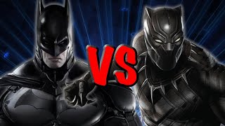 Black Panther v Batman THE RAP BATTLE [upl. by Nnyleimaj293]