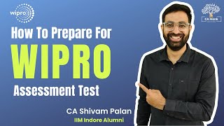 How to Prepare for Wipro Assessment Test Guidance  How to prepare for Wipro Interview [upl. by Nahsin]