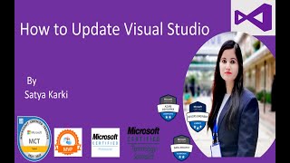 How to Update Visual Studio [upl. by Aveneg]