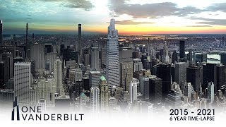 Official One Vanderbilt 4K Construction Timelapse Movie [upl. by Joashus]