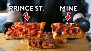 Recreating NYC’s 8 Pizza Slice That Broke The Internet  Anything with Alvin [upl. by Phenica147]