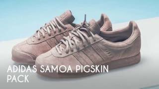 ADIDAS SAMOA PIGSKIN PACK SNEAKERS STAR [upl. by Vogel]